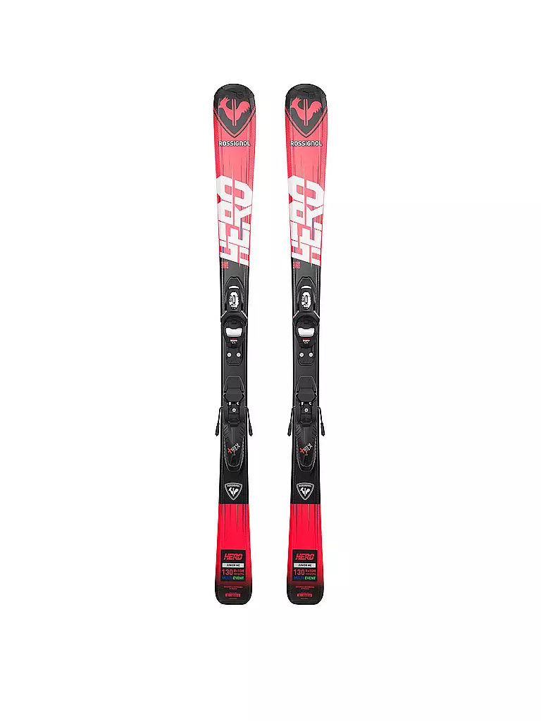ROSSIGNOL | Jugendski Set Hero JR 100-120 + KID X 4 GW 22/23 | rot