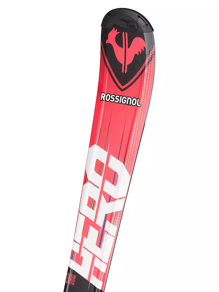 ROSSIGNOL | Jugendski Set Hero JR 100-120 + KID X 4 GW 22/23 | rot