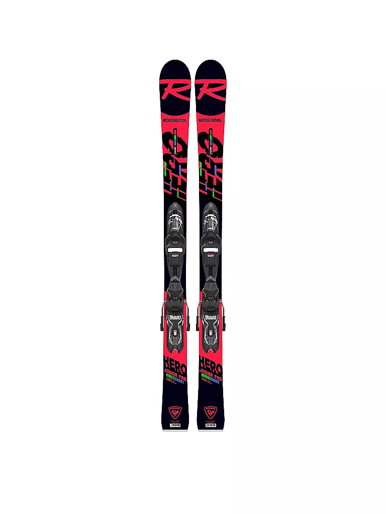 ROSSIGNOL | Jugendski Set Hero JR 130-150 + XPRESS JR 7 GW | rot