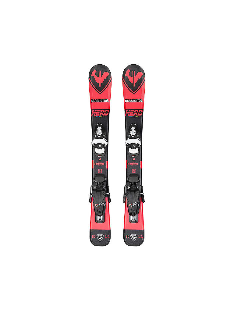 ROSSIGNOL | Kinderski Set Hero Pro JR + Team 4 22/23 | schwarz