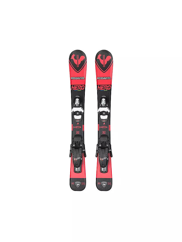 ROSSIGNOL | Kinderski Set Hero Pro JR + Team 4 22/23 | schwarz