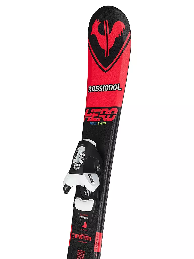 ROSSIGNOL | Kinderski Set Hero Pro JR + Team 4 22/23 | schwarz