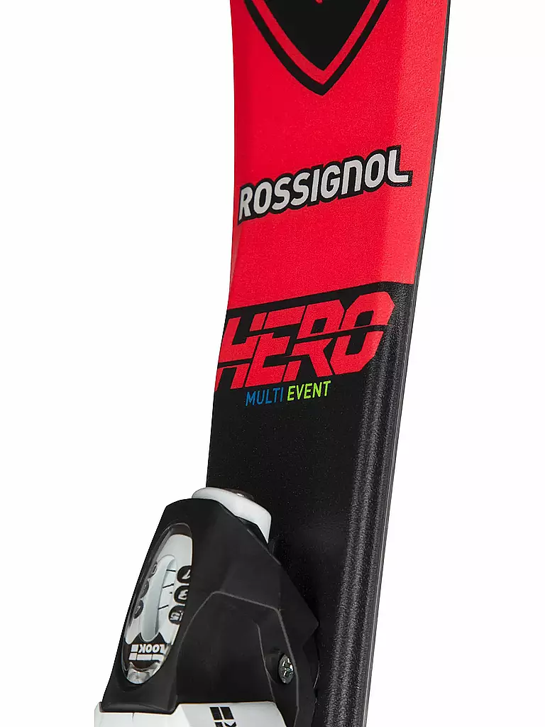 ROSSIGNOL | Kinderski Set Hero Pro JR + Team 4 | schwarz