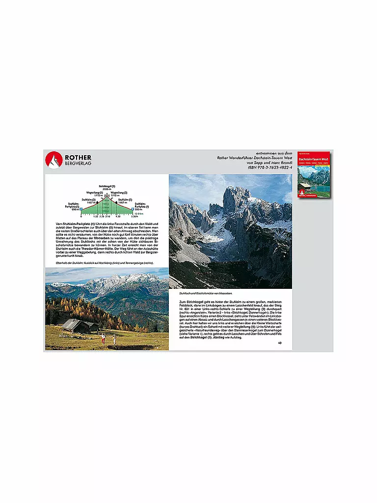 ROTHER | Buch - Dachstein-Tauern West | keine Farbe