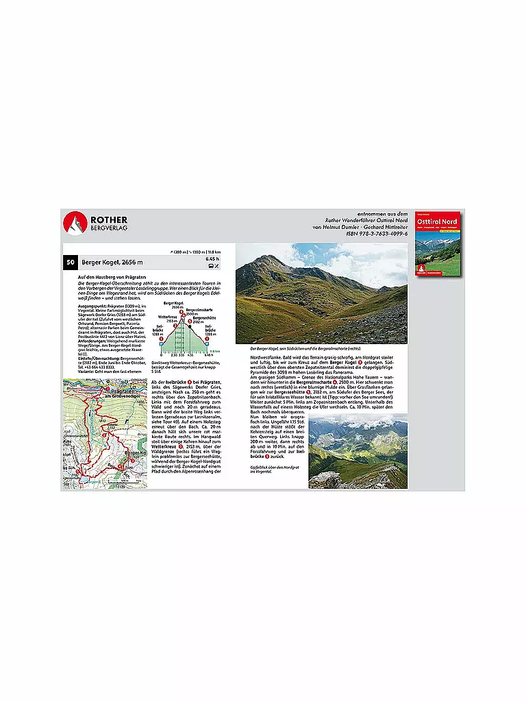 ROTHER | Buch - Osttirol Nord | keine Farbe
