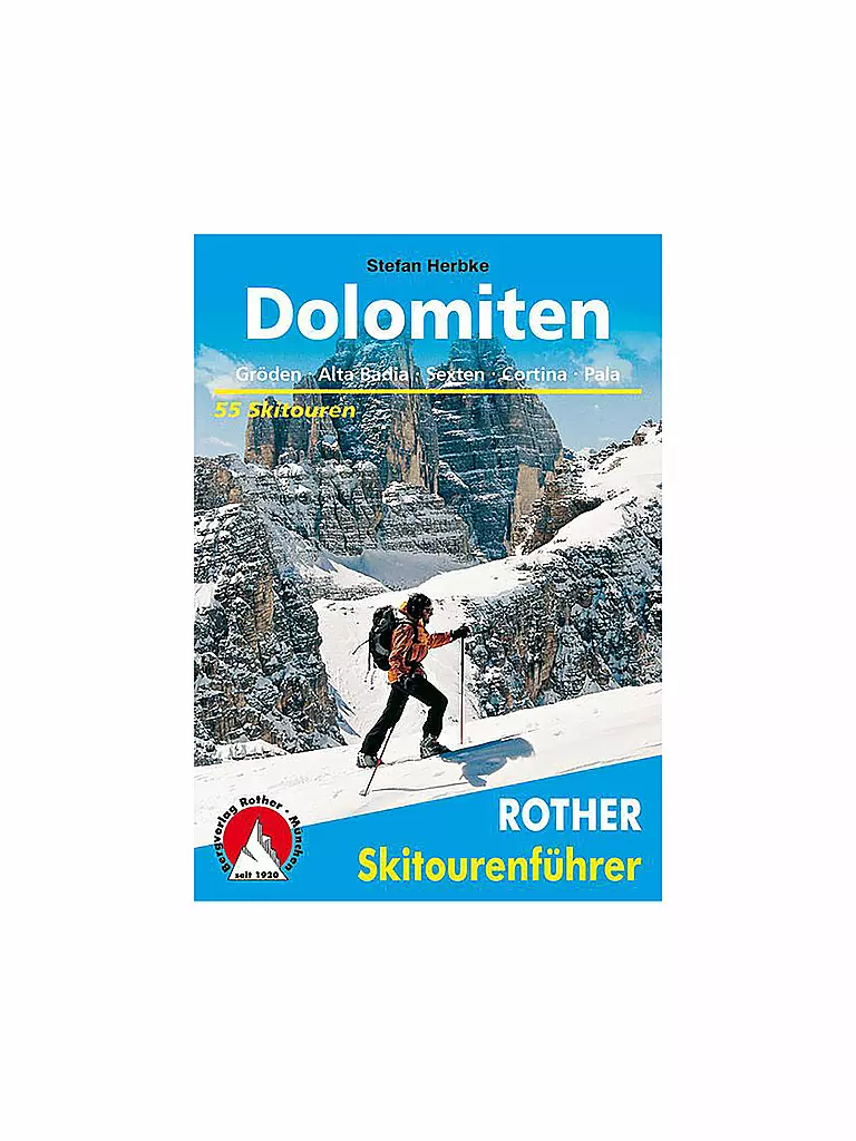 ROTHER | Buch - Skitourenführer Dolomiten | keine Farbe