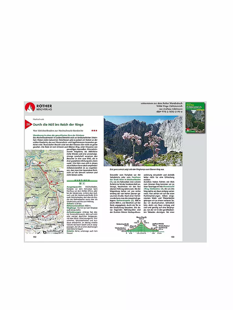 ROTHER | Buch - Wilde Wege Ostösterreich | keine Farbe