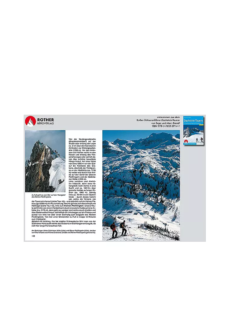 ROTHER | Skitourenführer Dachstein-Tauern | keine Farbe
