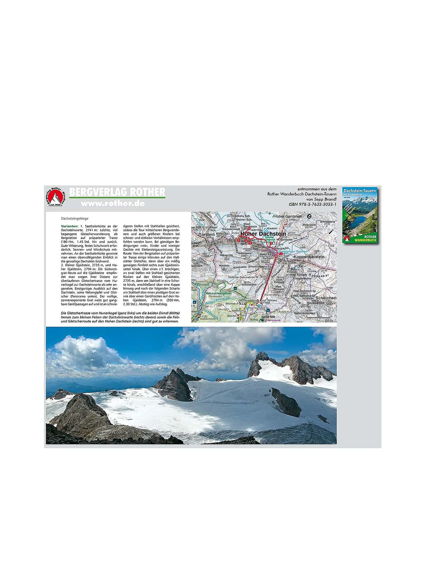 ROTHER | Wanderbuch Dachstein-Tauern mit Tennengebirge | keine Farbe