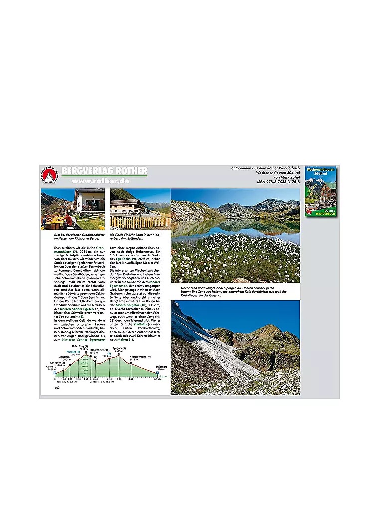 ROTHER | Wanderbuch Wochenendtouren Südtirol | keine Farbe