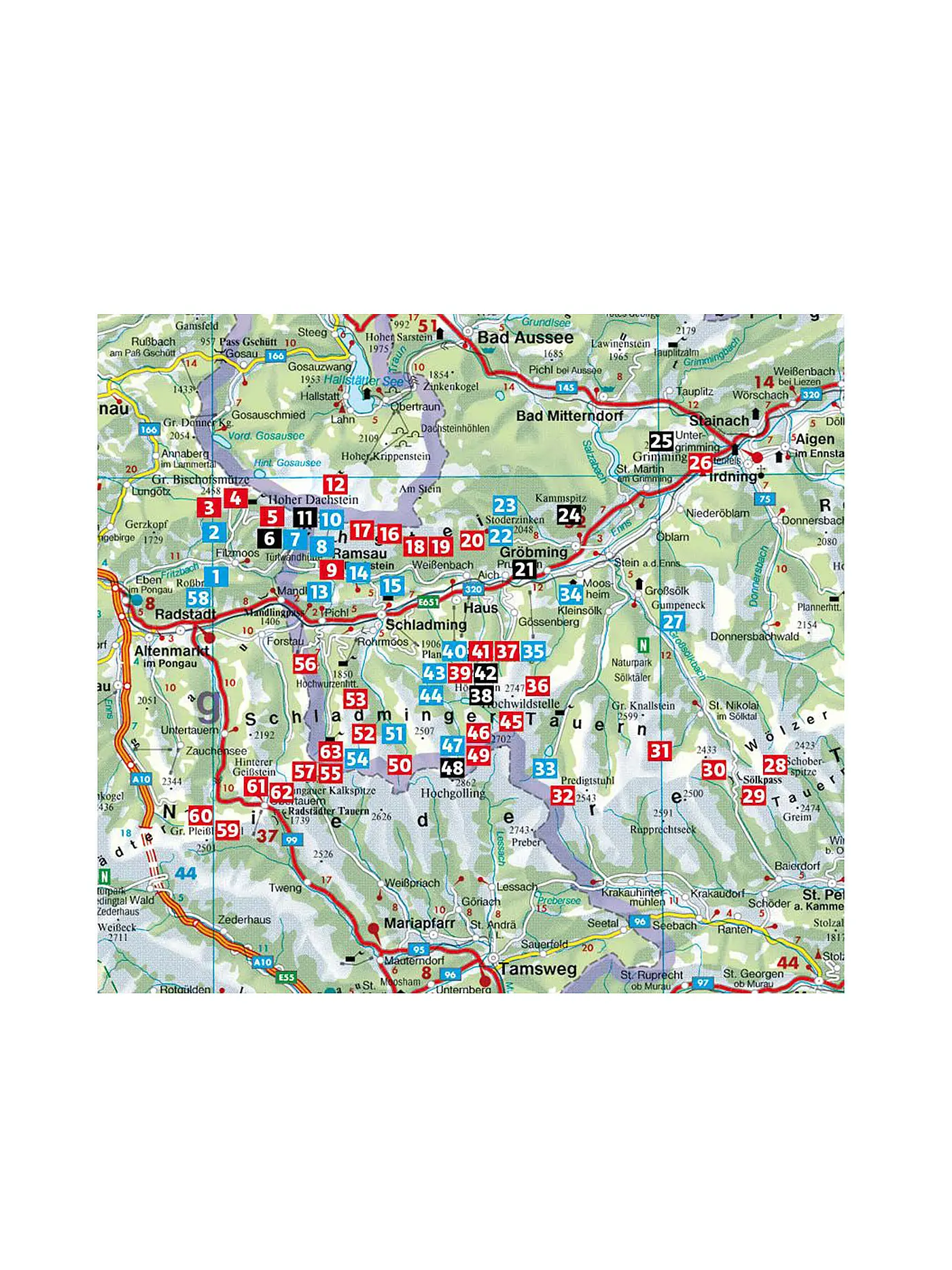 ROTHER | Wanderführer Dachstein-Tauern Ost | keine Farbe