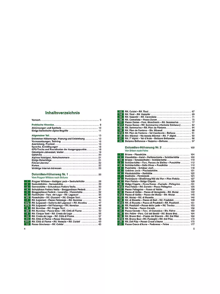 ROTHER | Wanderführer Dolomiten Höhenwege 1-3 | keine Farbe