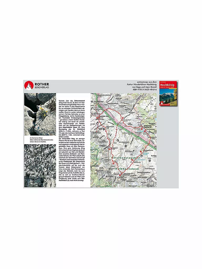 ROTHER | Wanderführer Hochkönig | keine Farbe