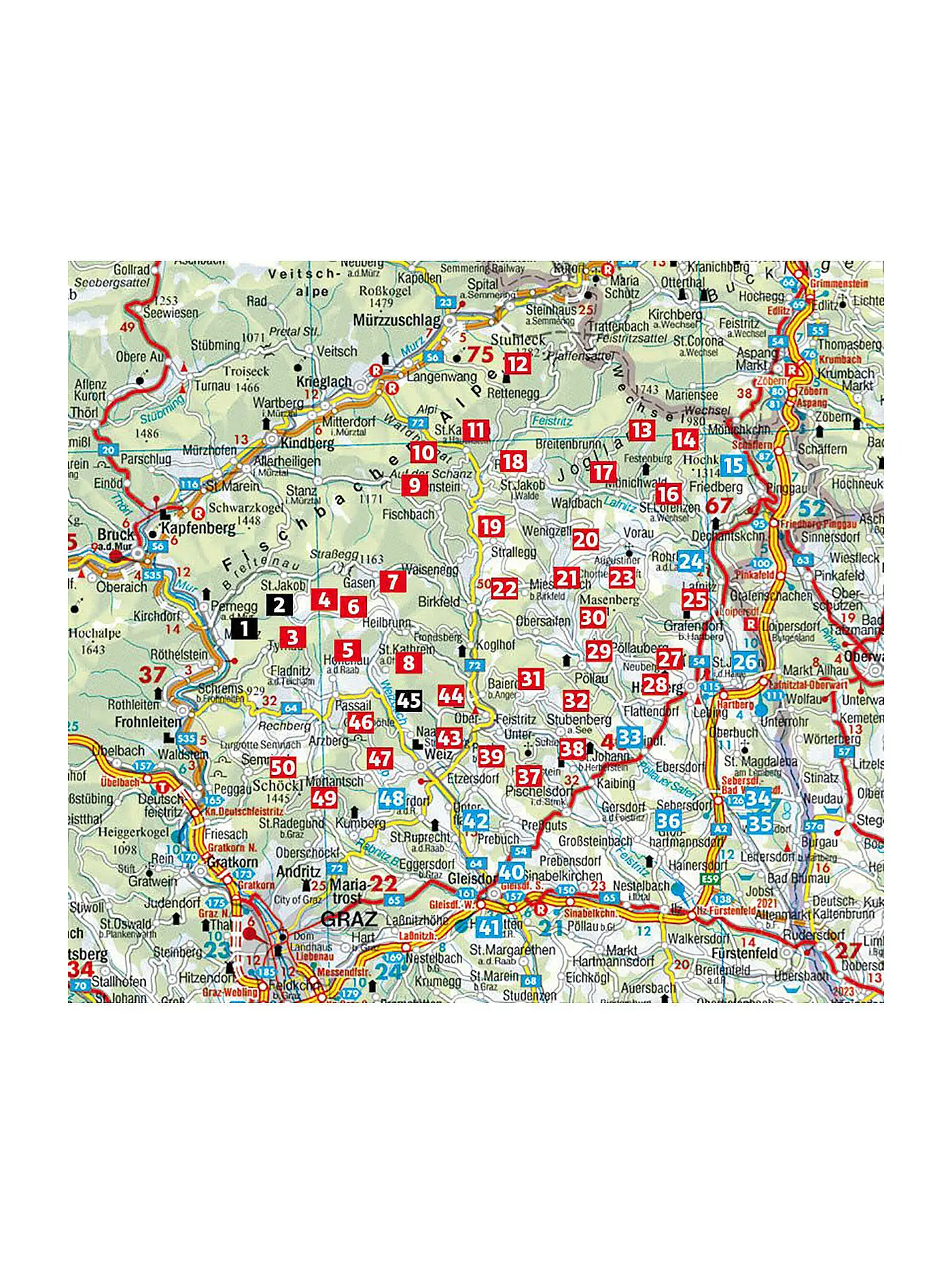 ROTHER | Wanderführer Oststeiermark | keine Farbe