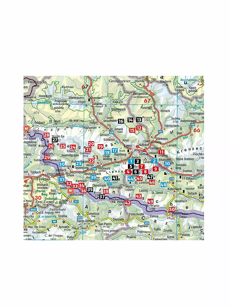 ROTHER | Wanderführer Osttirol Süd | keine Farbe