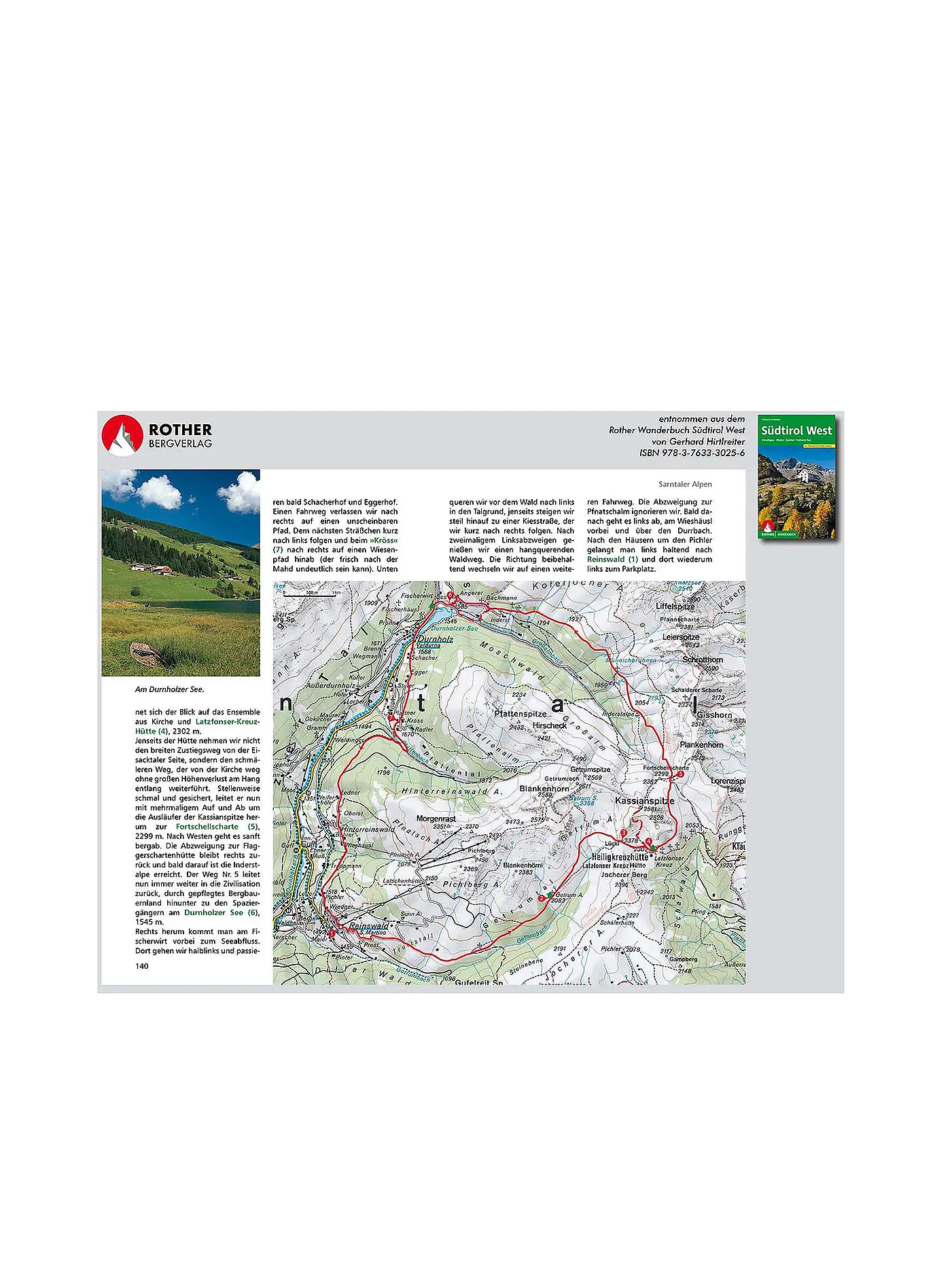ROTHER | Wanderführer Südtirol West | keine Farbe