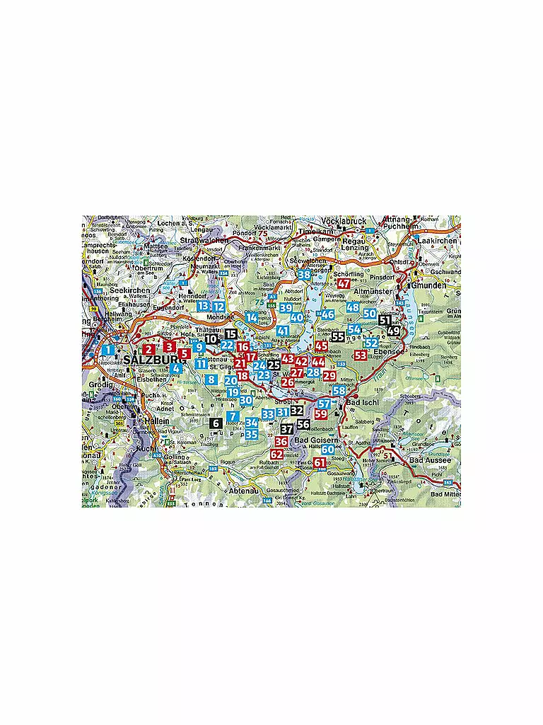 ROTHER | Wanderführer Salzkammergut West | keine Farbe
