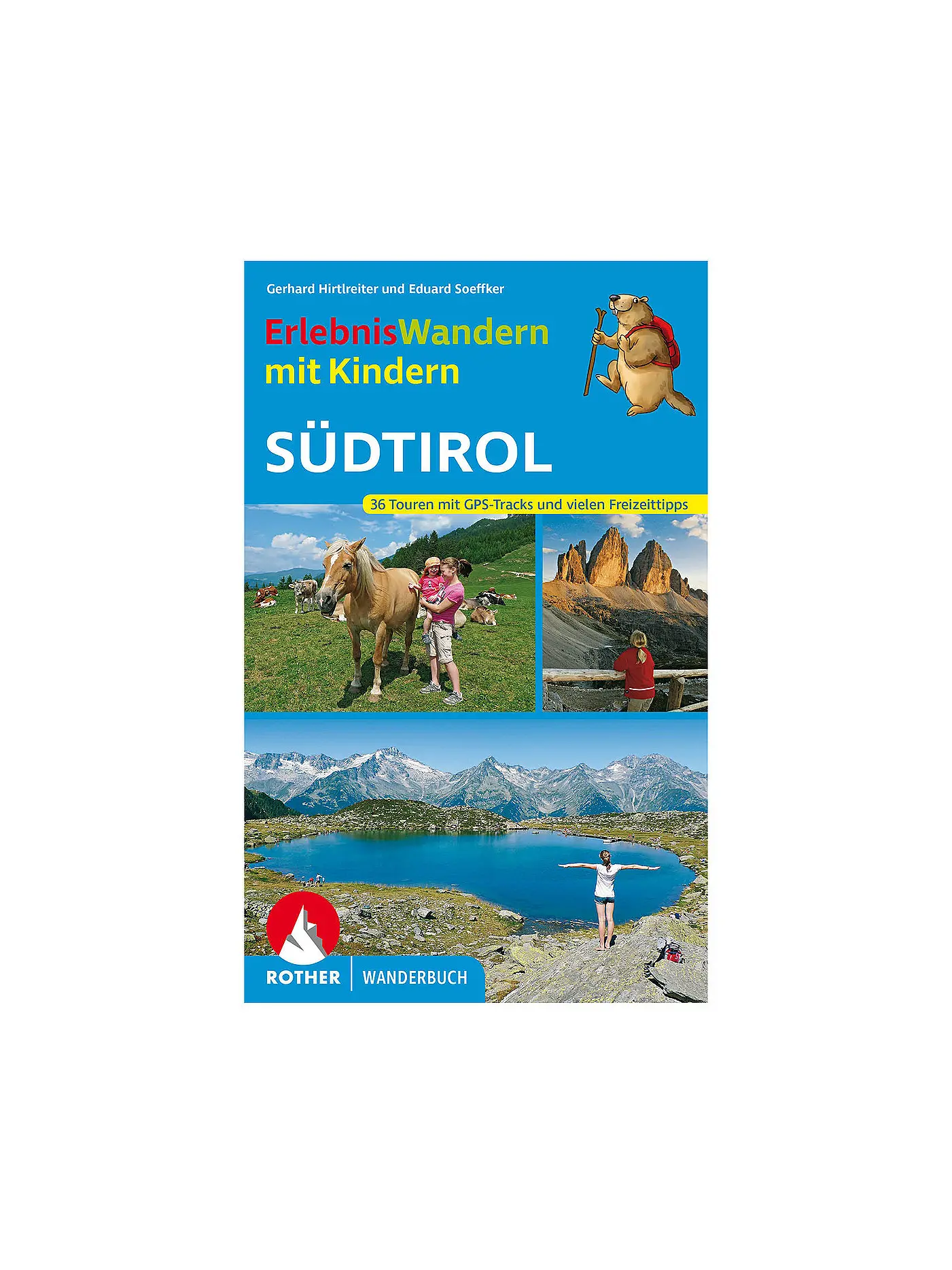 ROTHER | Wanderkarte Erlebniswandern mit Kindern in Südtirol | keine Farbe