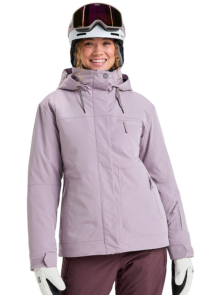 ROXY Damen Snowboardjacke Brylee Hoodie rosa | M