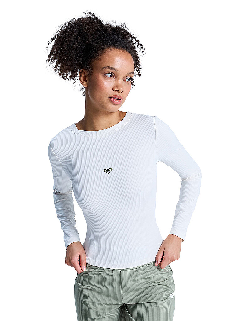 ROXY Damen Langarmshirt RISE AND VIBE weiss | XS