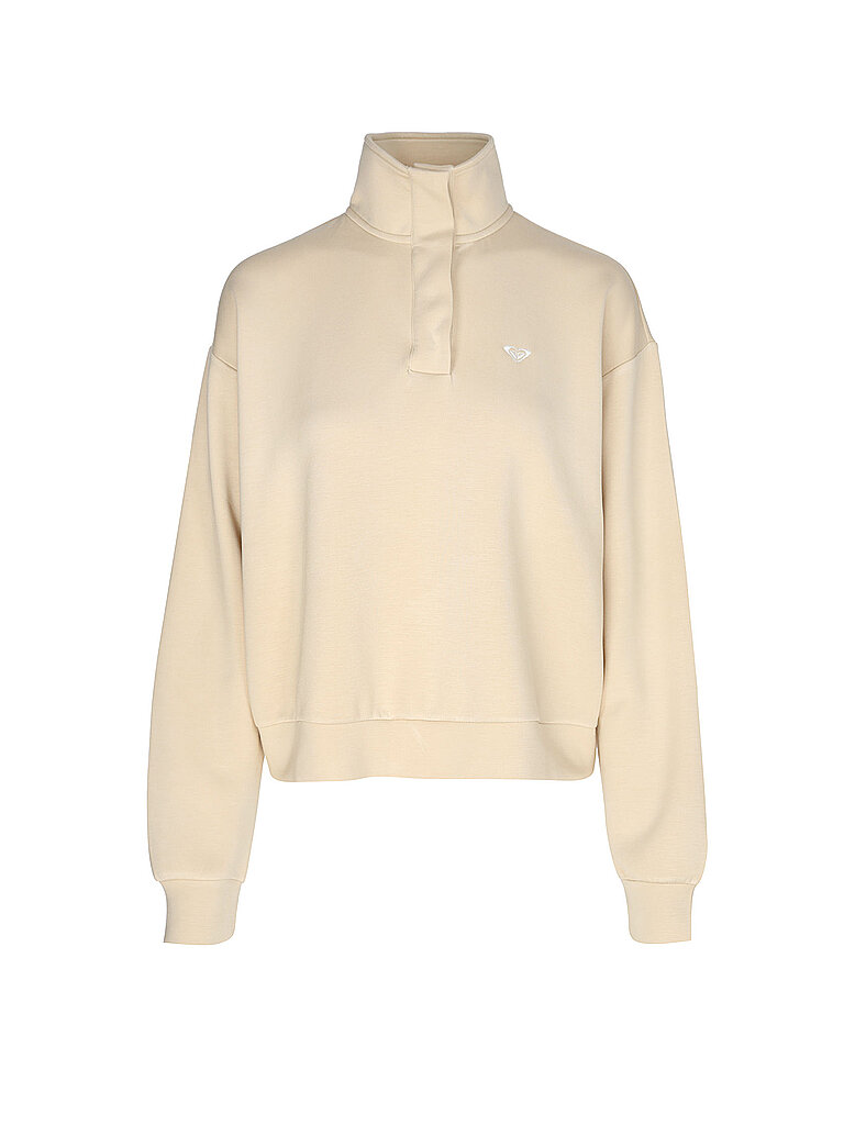 ROXY Damen Sweater Rise & Vibe Fleece beige | S