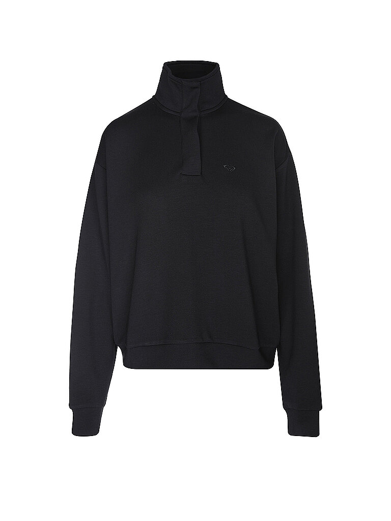 ROXY Damen Sweater Rise & Vibe Fleece schwarz | S