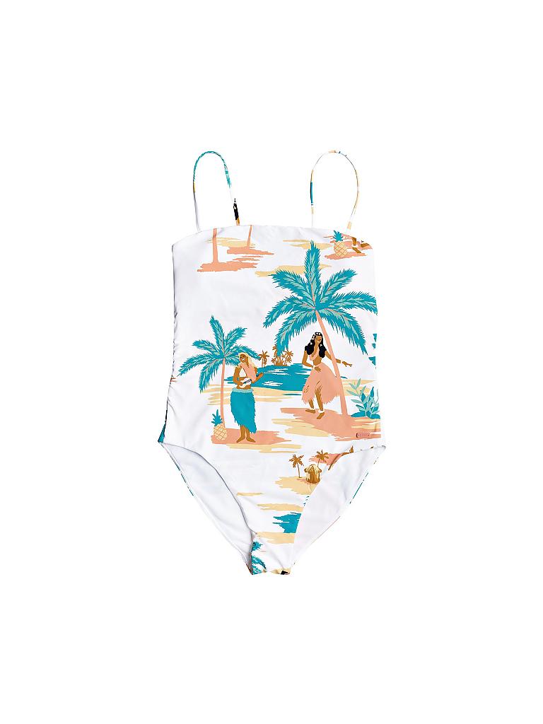 ROXY | Damen Badeanzug Printed Beach Classics | weiß