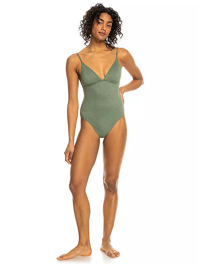 ROXY | Damen Badeanzug Shiny Wave1 | olive