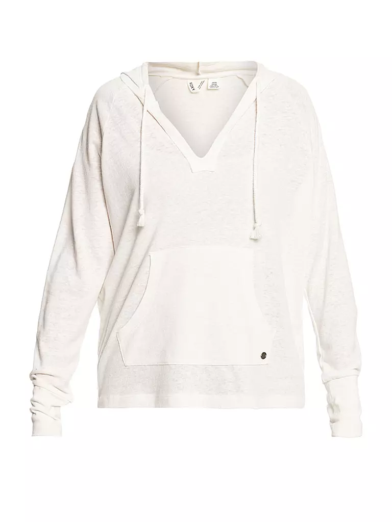 ROXY | Damen Beachhoodie Destination Surf | weiss