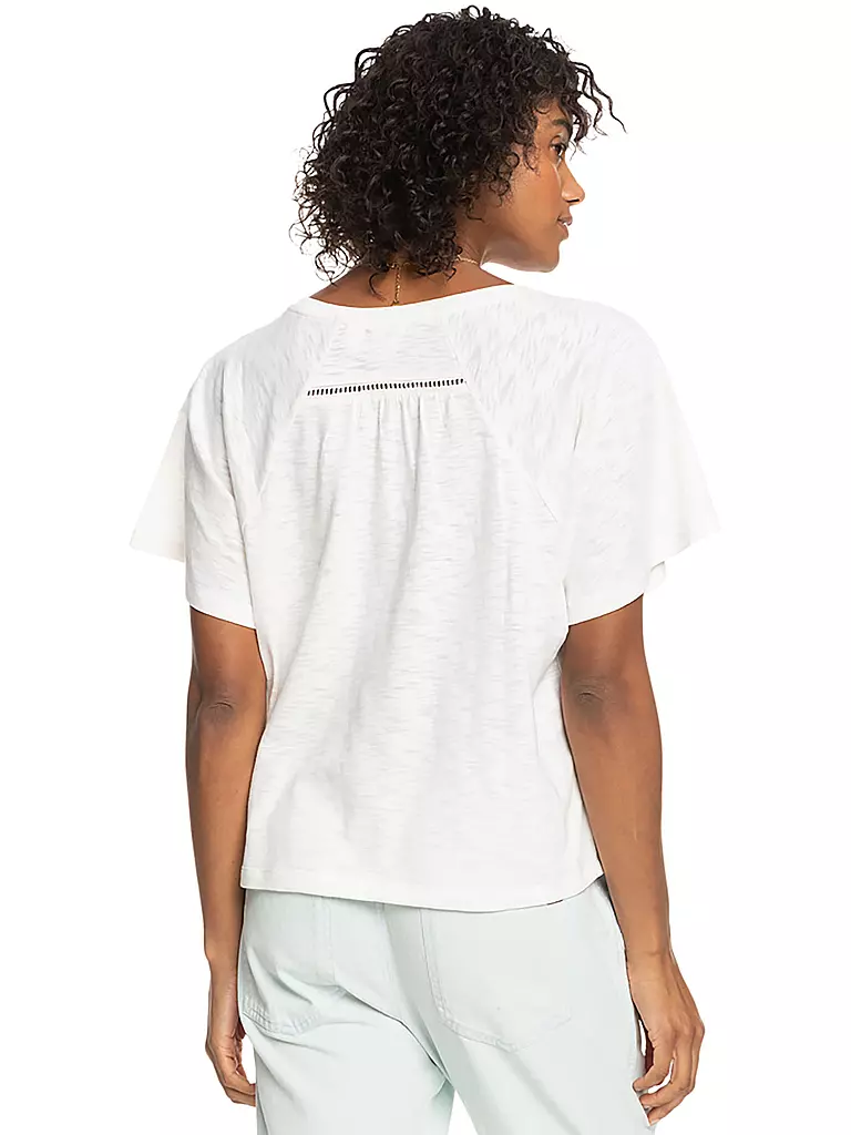 ROXY | Damen Beachshirt Time On My Side | weiss