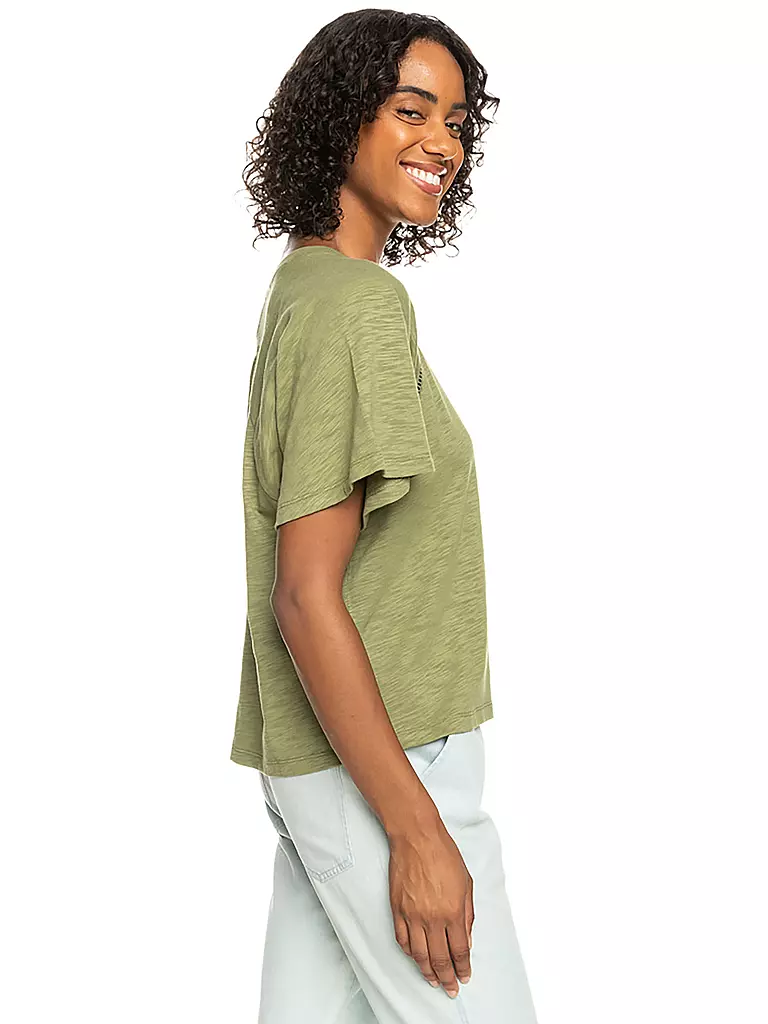 ROXY | Damen Beachshirt Time On My Side | olive