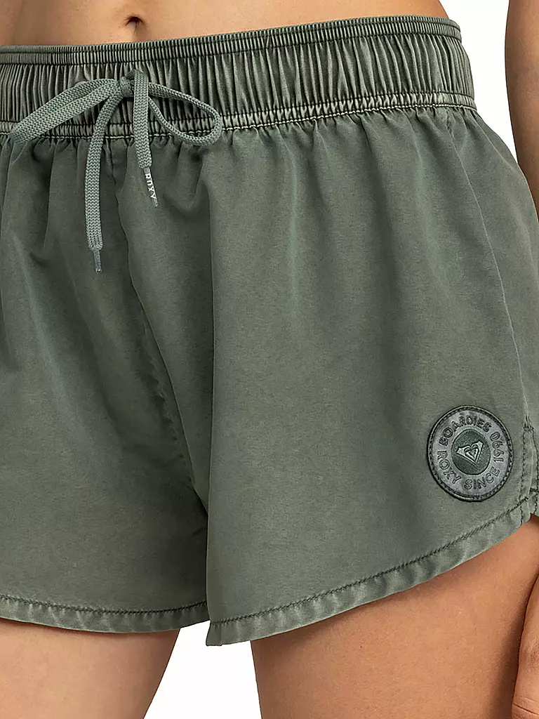 ROXY | Damen Beachshort No Bad Waves | olive