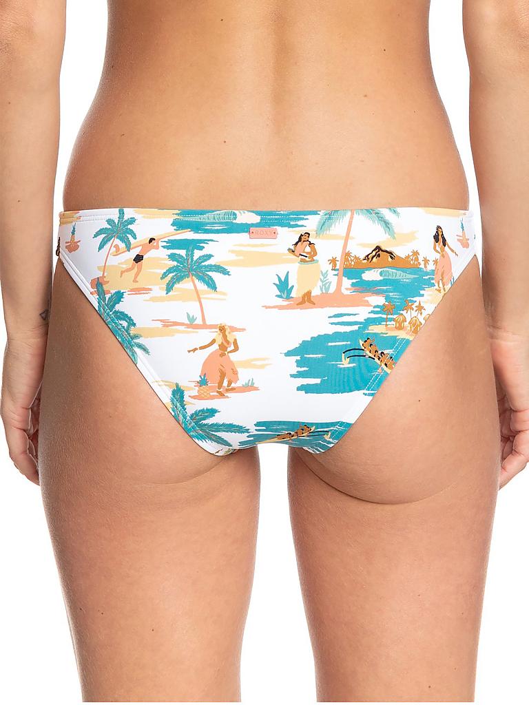 ROXY | Damen Bikinihose Printed Beach Classics | weiß
