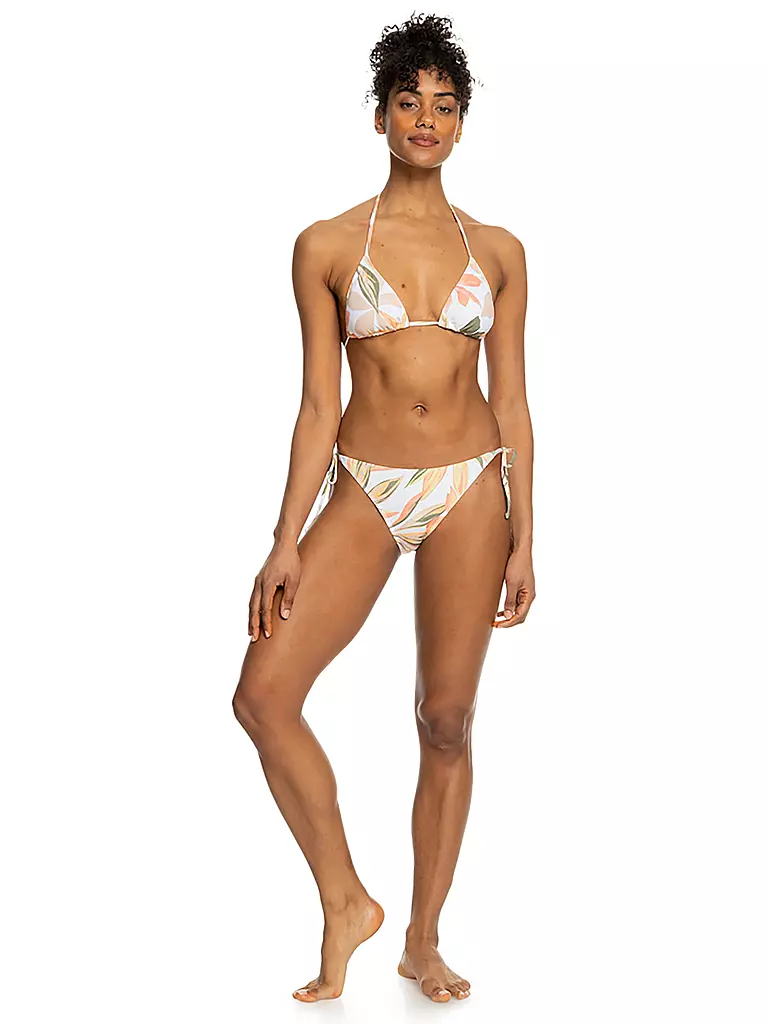 ROXY | Damen Bikinihose Printed Beach Classics | weiss