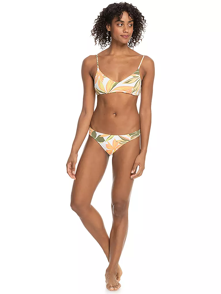 ROXY | Damen Bikinioberteil Printed Beach Classics | weiss