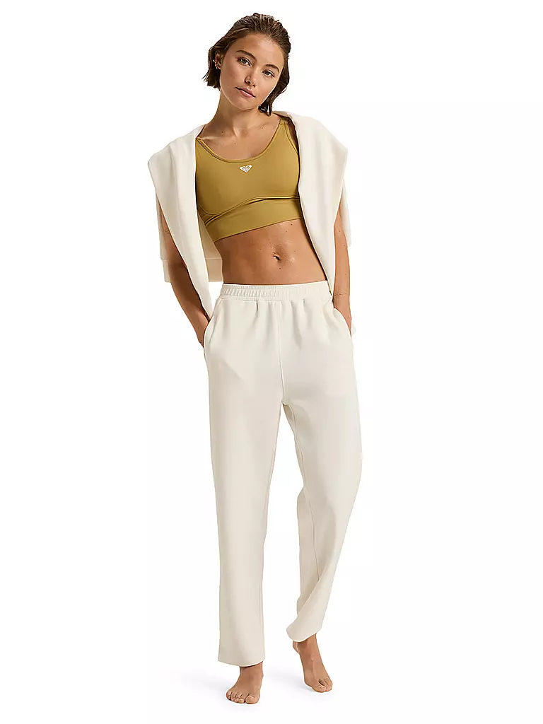 ROXY | Damen Jogginghose Rise & Vibe | weiss