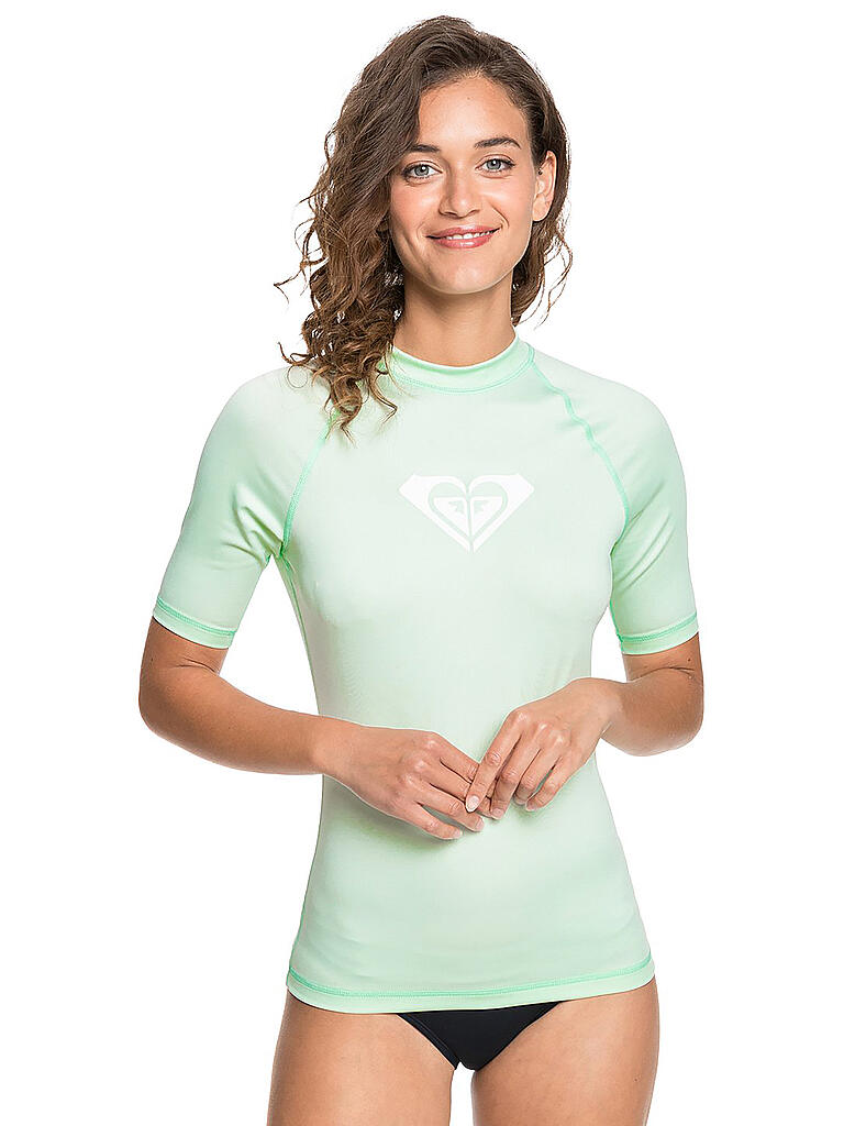 ROXY | Damen Shirt Rashguard Lycra Whole Hearted  | grün