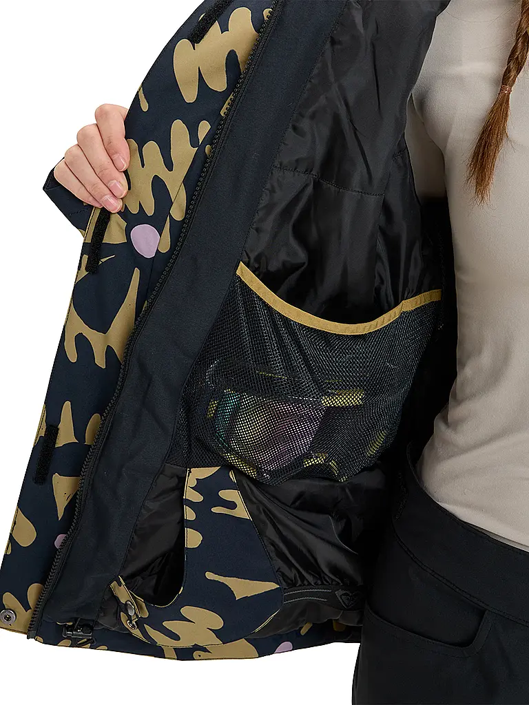 ROXY | Damen Snowboardjacke Jetty Hoodie | bunt
