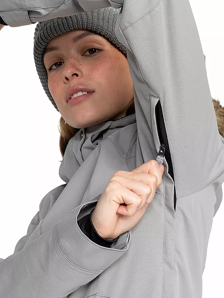 ROXY | Damen Snowboardjacke Meade | grau