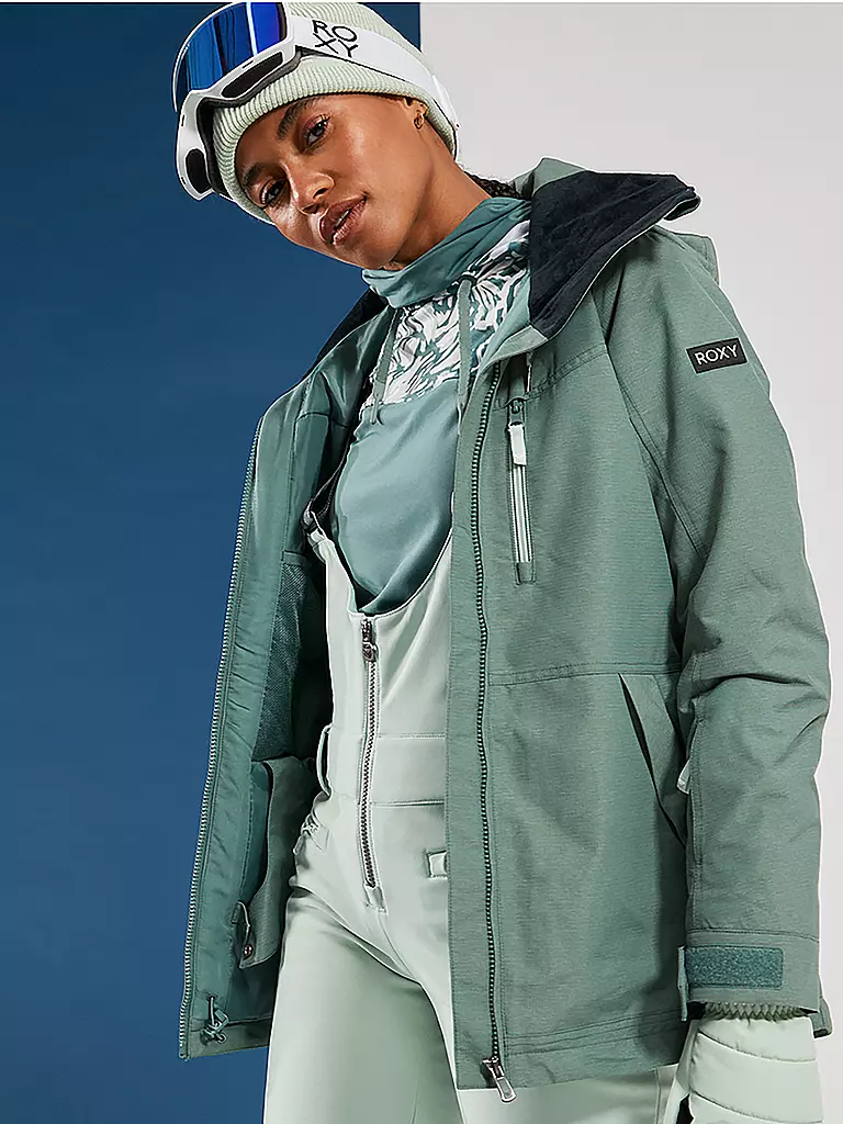 ROXY | Damen Snowboardjacke Presence Parka | grün