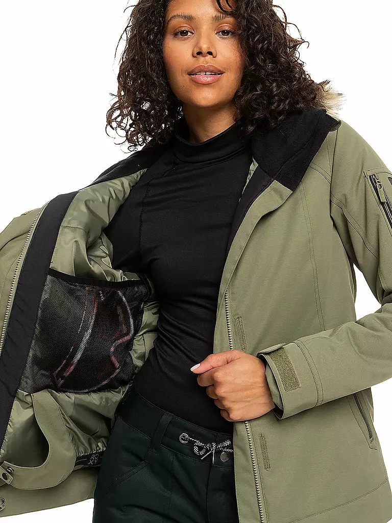 ROXY | Damen Snowboardjacke Shelter | grün