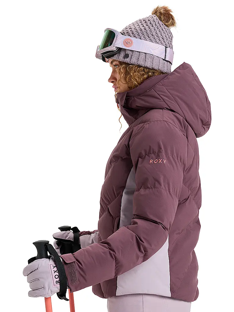 ROXY | Damen Snowboardjacke Snowdrift Hoodie | beere