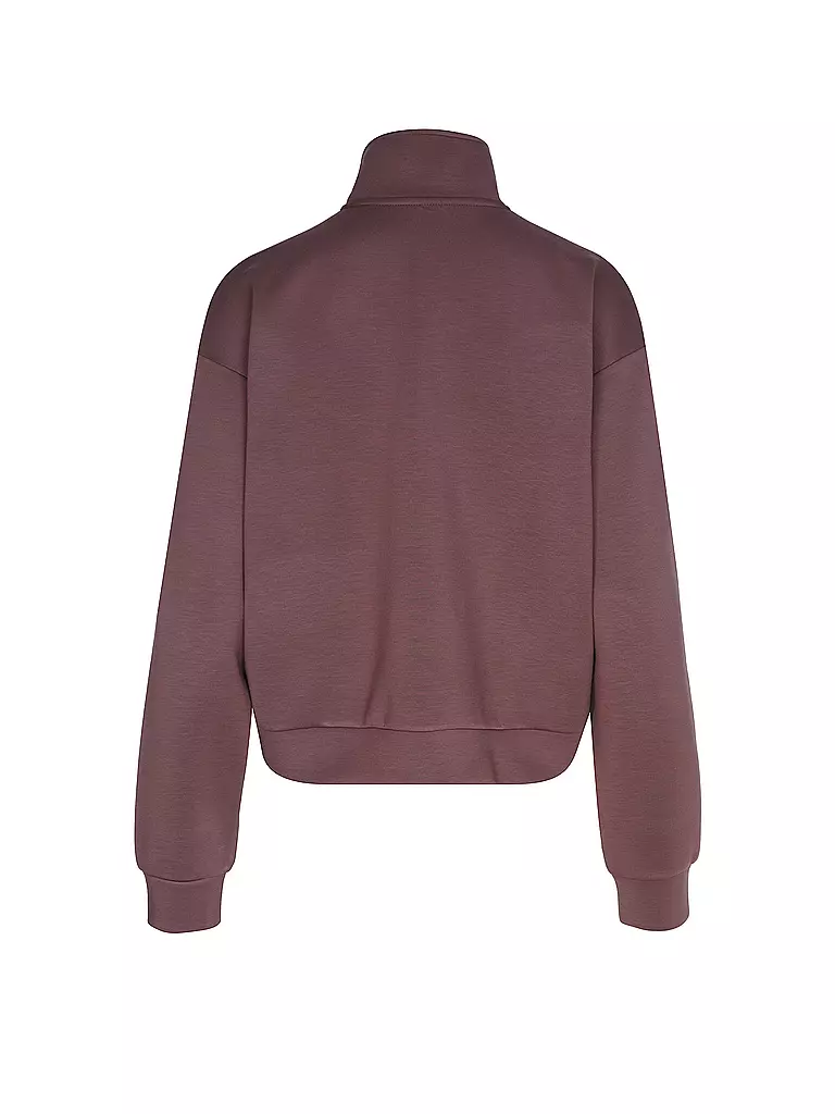 ROXY | Damen Sweater Rise & Vibe Fleece | dunkelrot