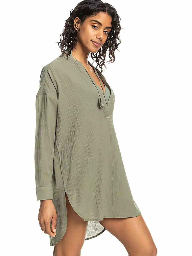 ROXY | Damen Tunika Shoreline Lights | olive