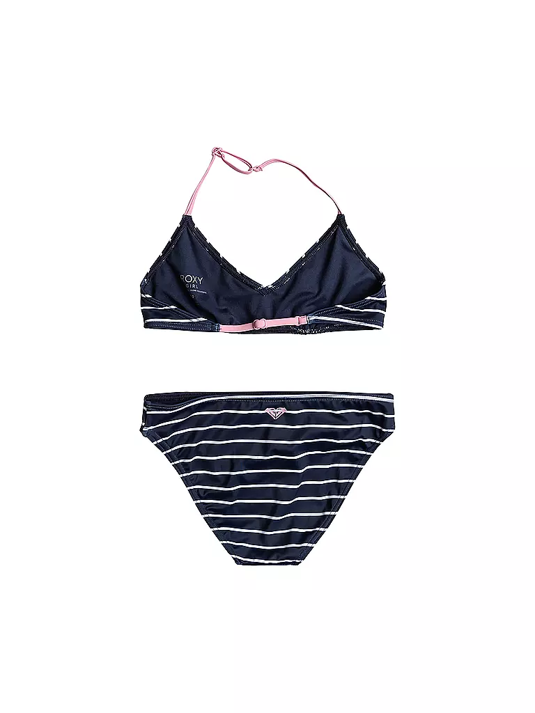 ROXY | Mädchen Bikini Bico Basic Stripe | dunkelblau