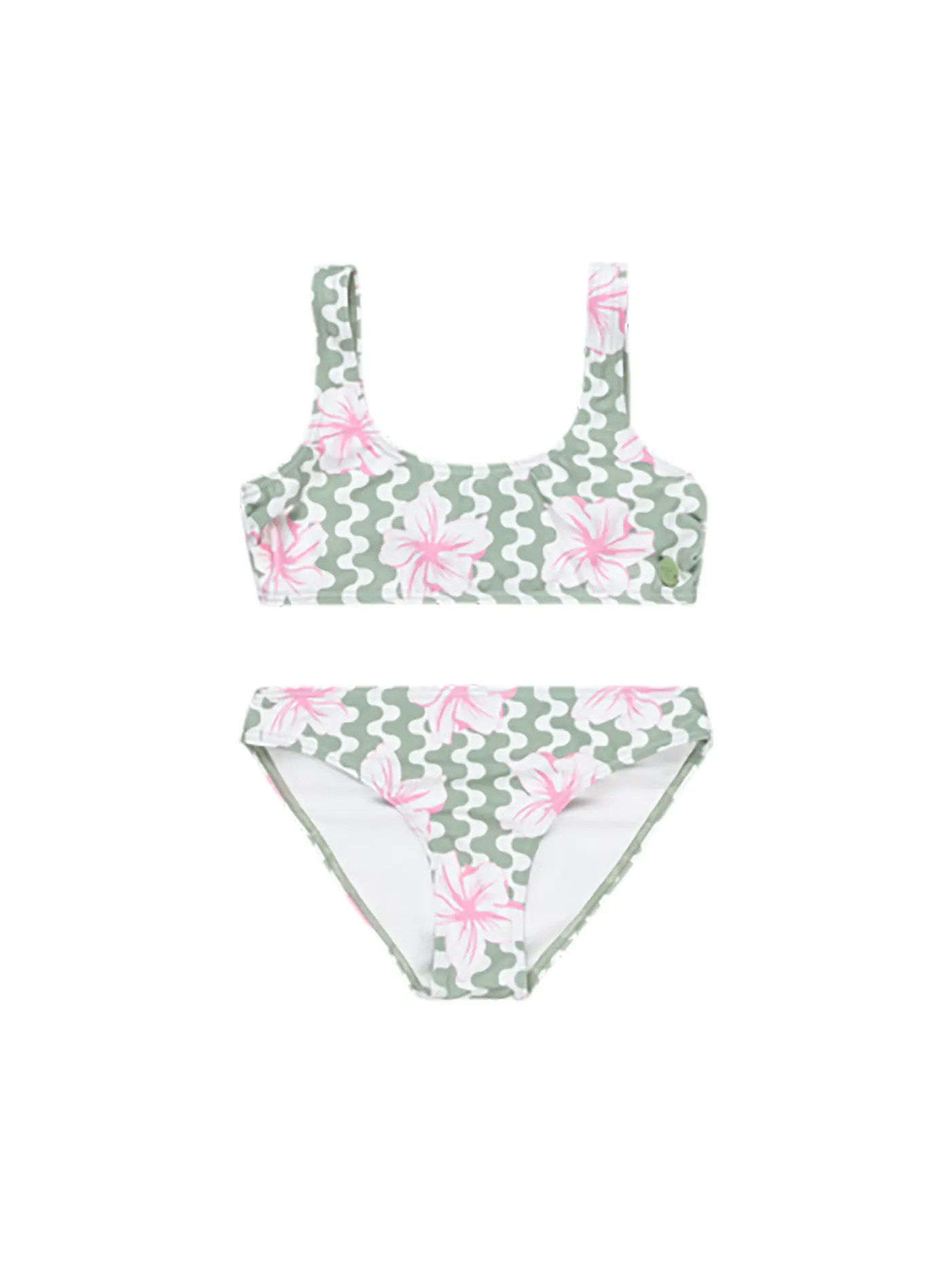 ROXY | Mädchen Bikini Party Waves Bralette Set | bunt