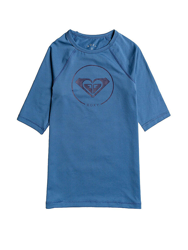 ROXY | Mädchen Shirt Rashguard Lycra UV 50 | blau