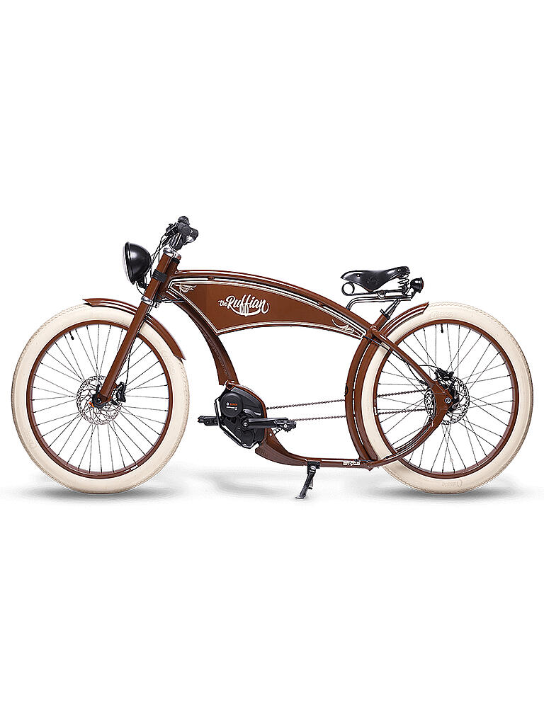 RUFFIAN | E-Bike 26" Cruiser The Ruffian Brown | 999