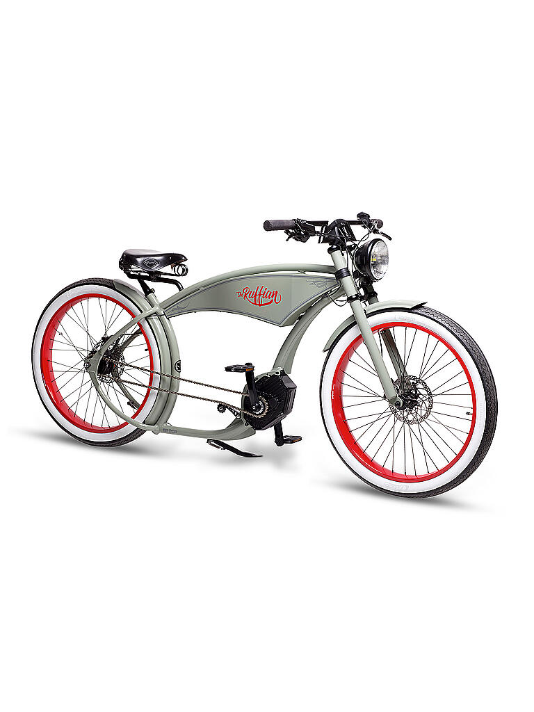 RUFFIAN | E-Bike 26" Cruiser The Ruffian Grey | 999