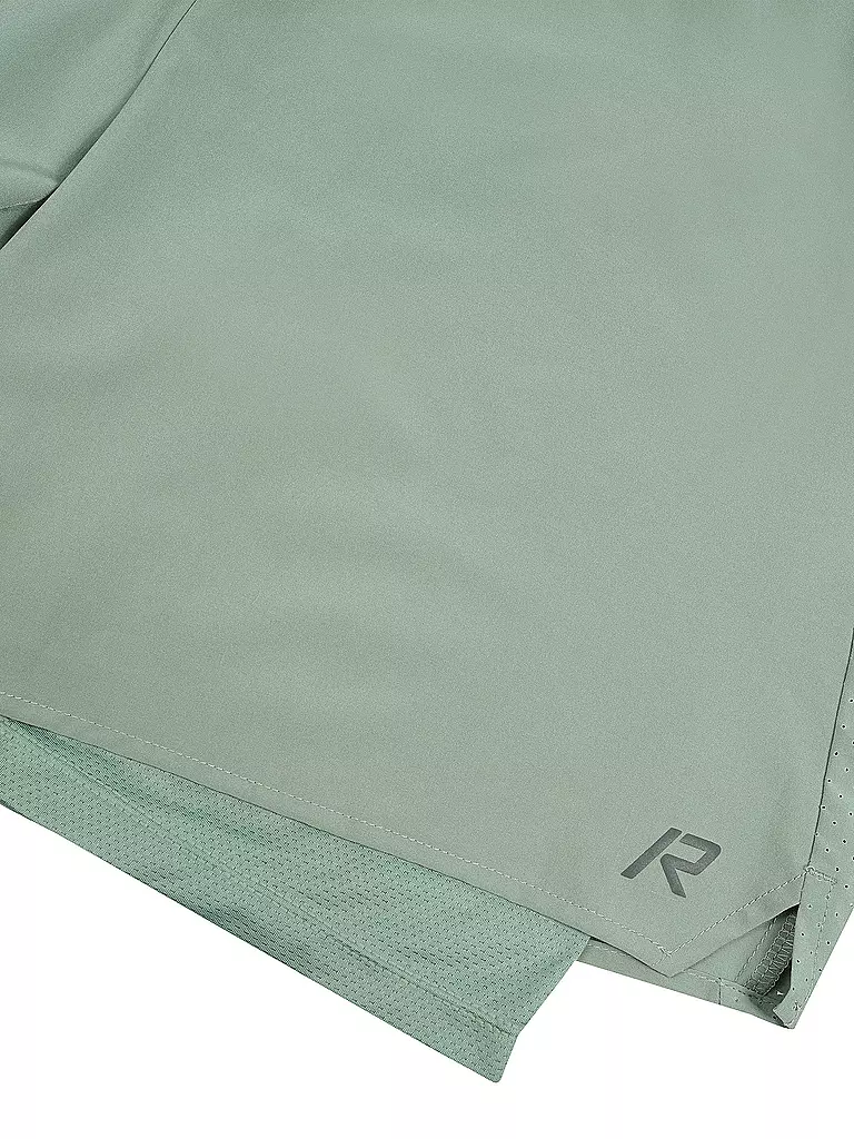 RUKKA |  Herren 2in1 Laufshort Maaninka  | hellgrün